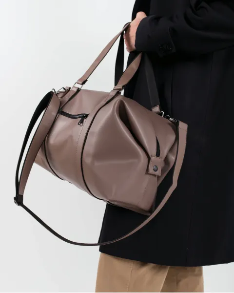 "Universal bag 01" екошкіра, бежева