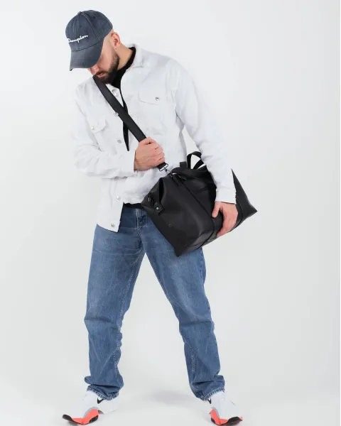 "Universal bag 01" екошкіра, чорна