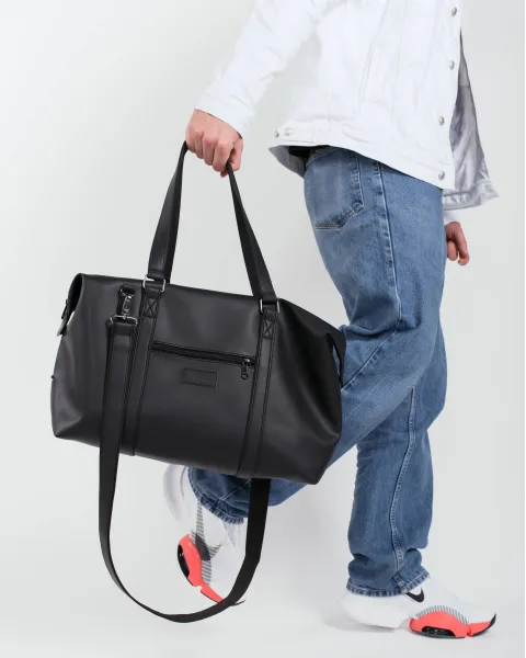 "Universal bag 01" екошкіра, чорна
