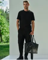 "Universal bag 01" екошкіра, чорна