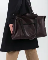 "Universal bag 01" екошкіра, коричнева