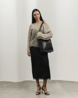"Blair" шкіряна, чорна