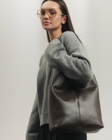 "Tate" шкіряна, коричнева