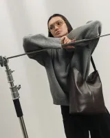 "Tate" шкіряна, коричнева