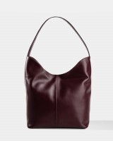 "Tate" шкіряна, бордо