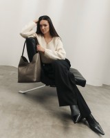 "Tate" шкіряна, горіх