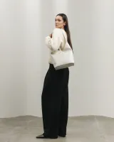 "Tate" шкіряна, айворі