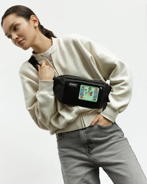 "SHUTTLE BAG" поліестер, чорна