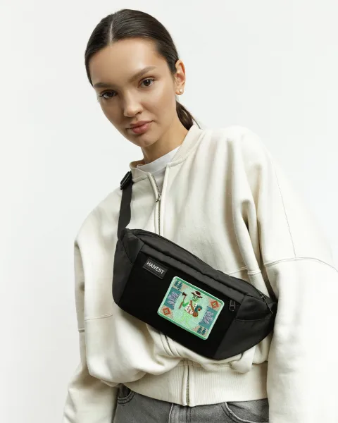 "SHUTTLE BAG" поліестер, чорна