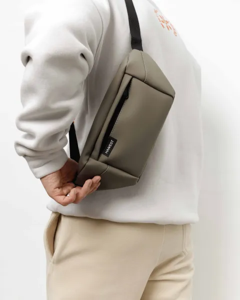 "SHUTTLE BAG" МАТОВА, СІРА