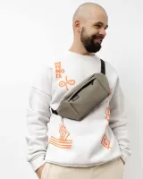 "SHUTTLE BAG" МАТОВА, СІРА