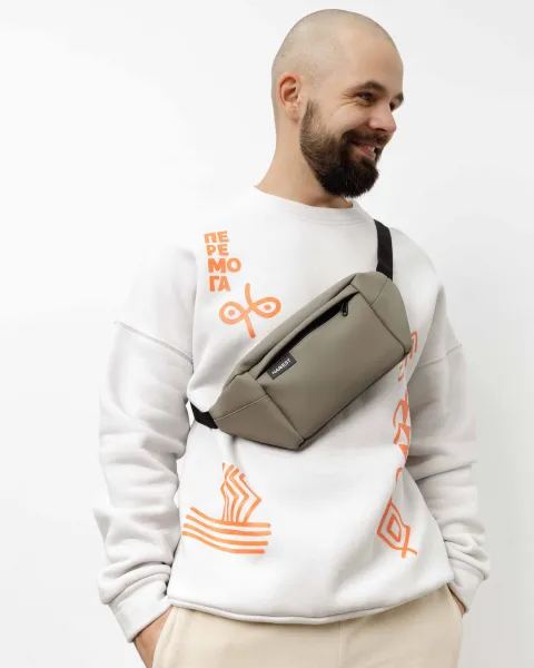 "SHUTTLE BAG" МАТОВА, СІРА