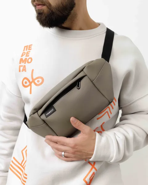 "SHUTTLE BAG" МАТОВА, СІРА