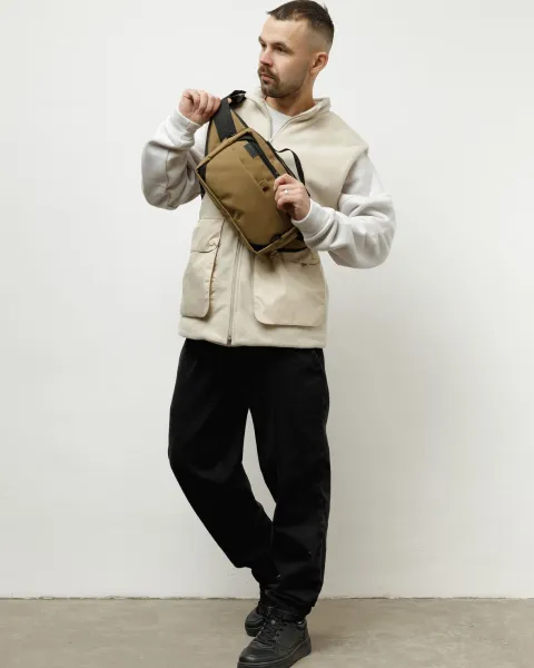 "HIP PACK XL" браун