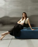 "Melisa" екошкіра, чорна
