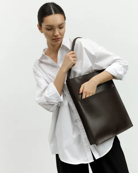 "Dua Bag" екошкіра, коричнева