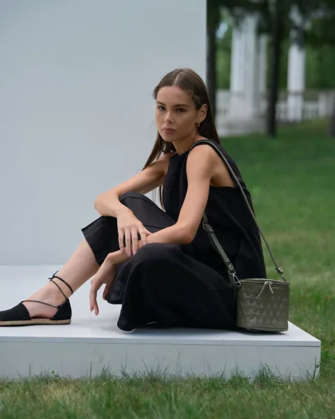"Candice" екошкіра, оливкова