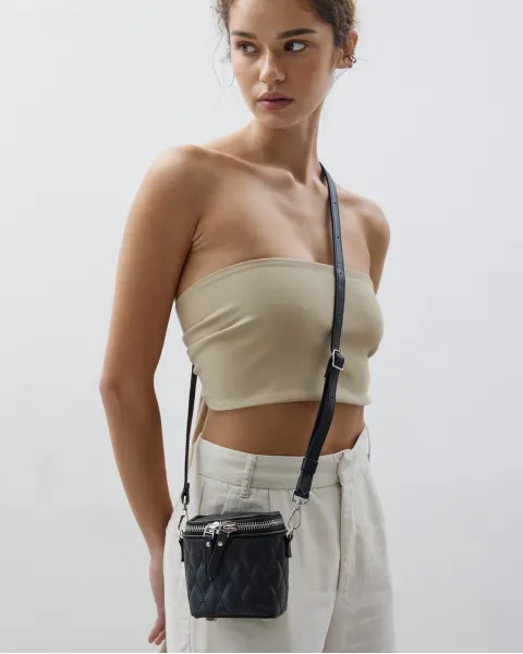 "Candice mini" екошкіра, чорна