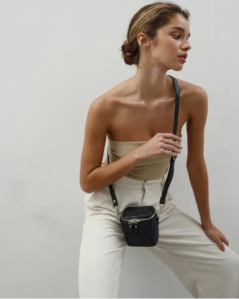 "Candice mini" екошкіра, чорна