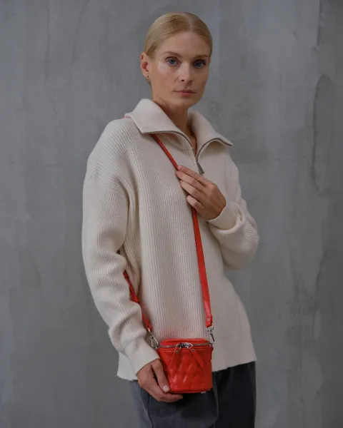 "Candice mini" екошкіра, червона