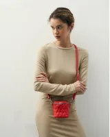 "Candice mini" екошкіра, червона