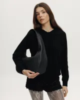 "Roxy" шкіряна, чорна