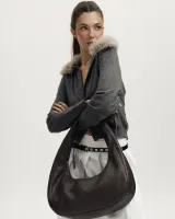 "Roxy" шкіряна, коричнева