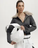 "Roxy" шкіряна, біла