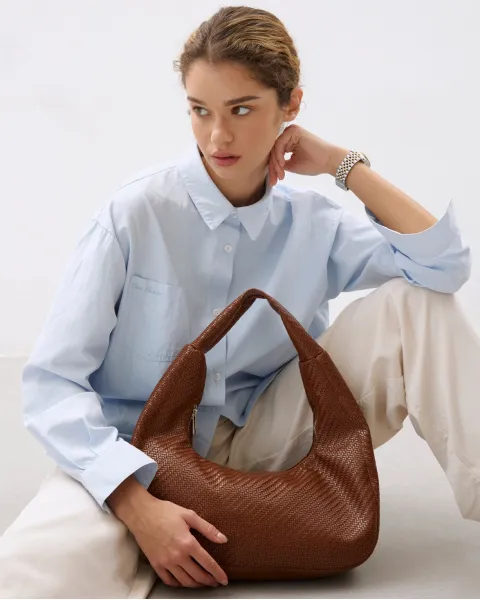 "Roxy mini" екошкіра, коричнева