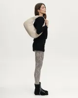 "Roxy mini" шкіряна, бежева