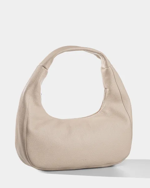 "Roxy mini" шкіряна, бежева