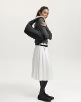"Roxy mini" шкіряна, чорна