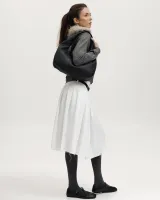 "Roxy mini" шкіряна, чорна