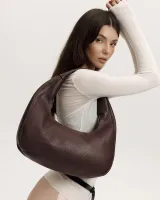 "Roxy mini" шкіряна, бордо