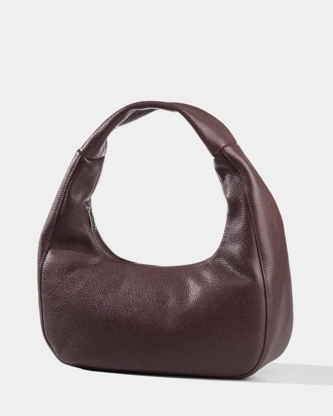 "Roxy mini" шкіряна, бордо