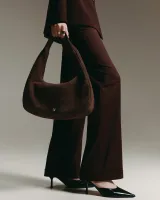 "Roxy mini" замшева, шоколад