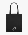 Шопер "Country bag" чорний, принт mini