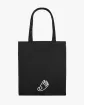 Шопер "Country bag" чорний, принт mini