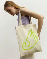 Шопер "Country bag" молочний, принт max