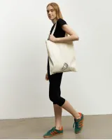 Шопер "Country bag" молочний, принт mini