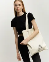 Шопер "Country bag" молочний, принт mini