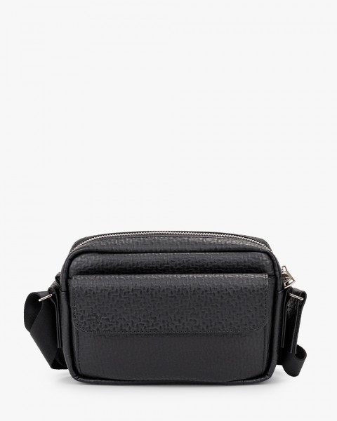 "JET LARGE" екошкіра, чорна 02