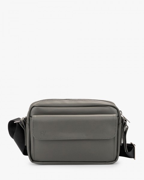 "JET LARGE" екошкіра, сіра 02