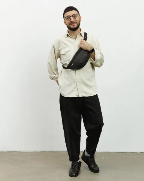 "Minimalistic bag" поліестер, чорна