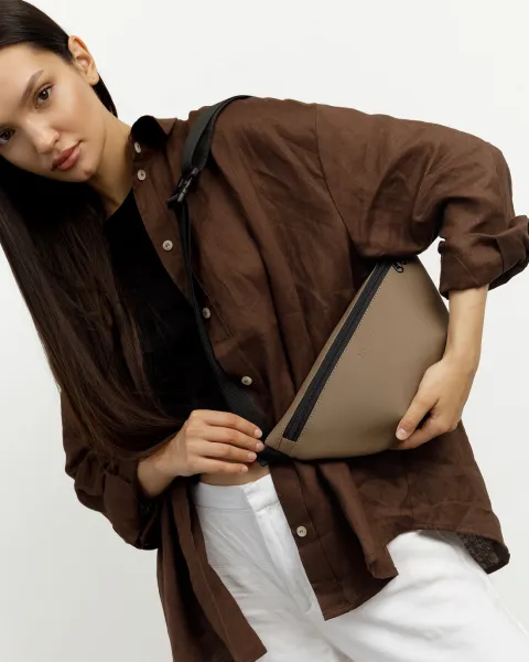 "Minimalistic bag" екошкіра, бежева