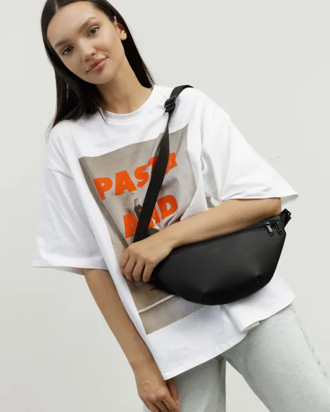 "Minimalistic bag" екошкіра, чорна