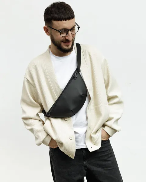 "Minimalistic bag" екошкіра, чорна