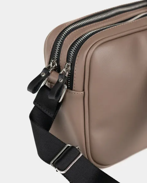 "CROSSBODY" екошкіра, бежева