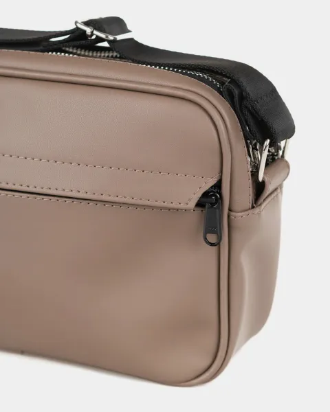 "CROSSBODY" екошкіра, бежева