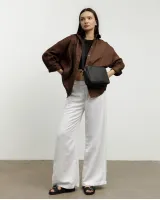 "CROSSBODY" ЕКОШКІРА, ЧОРНА